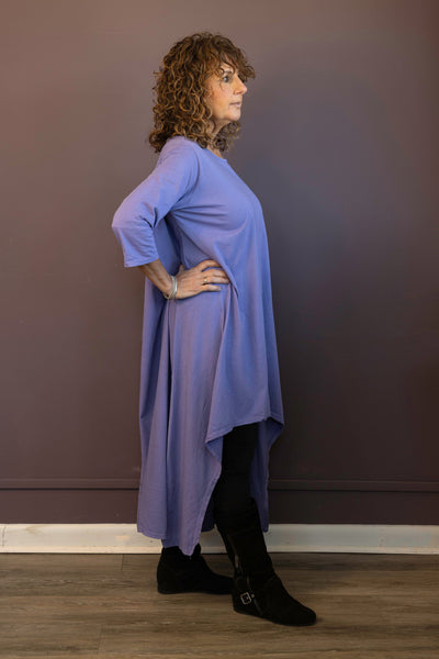 Lavender Hi-Lo Tunic Dress