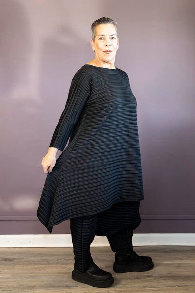 Pleated Tunic Top