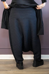 Horizontal Pleat Pantaloon