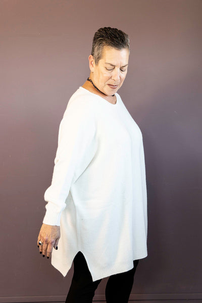 Cassi X Front Seam Oversized Sweater