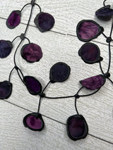 Fabric and Rubber Necklace