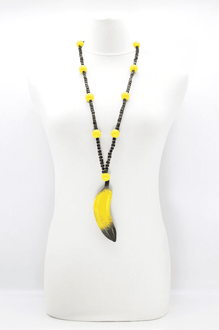 Banana Pendant Necklace